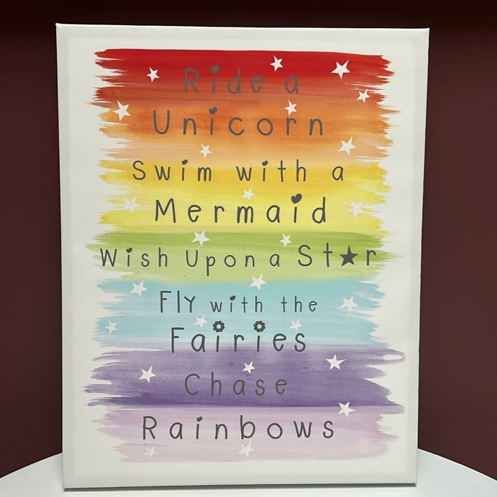 Cute girls room wall decor